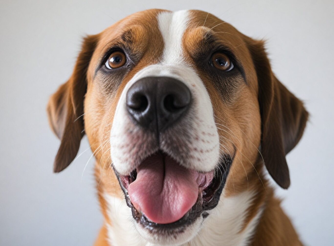 es un perro lamiendo tu cara una muestra de cariño